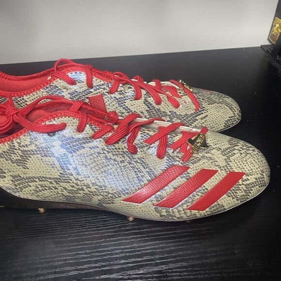 Adidas Adizero 5-Star 6.0 Texas Football Cleats BY3153 Mens Size 15 Snakeskin - Picture 2 of 11